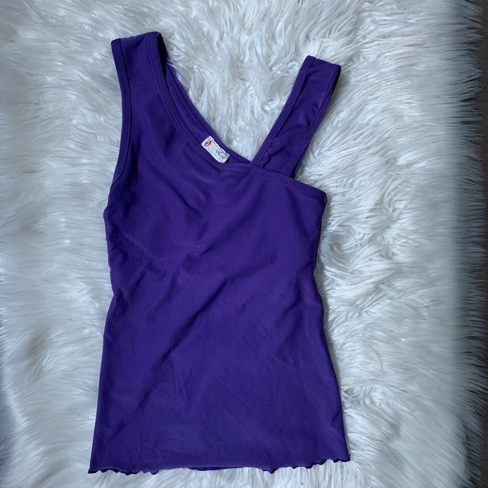 NiaWear Asymmetrical Dance Top